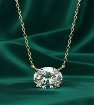 Grand Brilliant Diamond Solitaire Pendant
