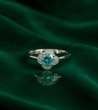 Azure Blossom Ring