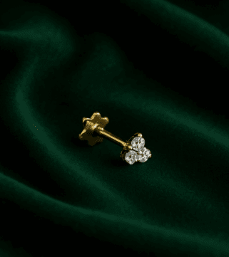 Diamond Trio Nose Stud