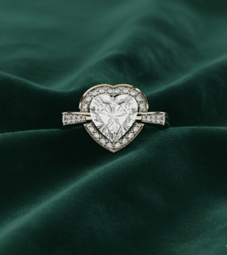 Heart of Light Diamond Ring