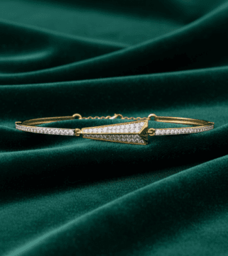 Arrowlight Diamond Bangle