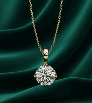 Diamond Solitaire Pendant