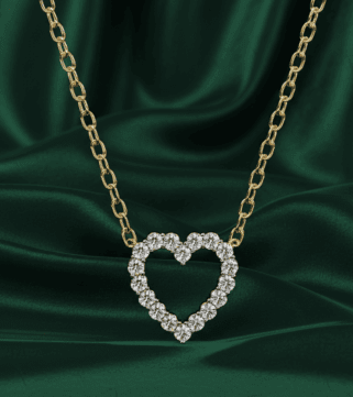 Diamond Heart Pendant