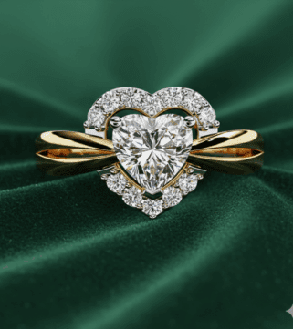 Heart of Diamonds Ring
