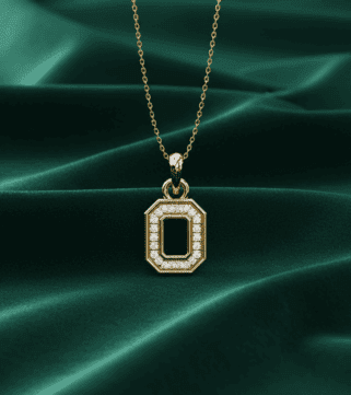 Diamond Octagon Halo Pendant