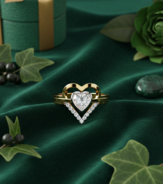 Heart of Luxe Diamond Ring
